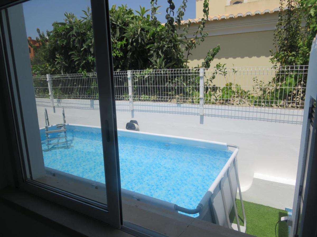 Villa Moradia Geminada V2- Piscina Privada Quarteira Exterior foto